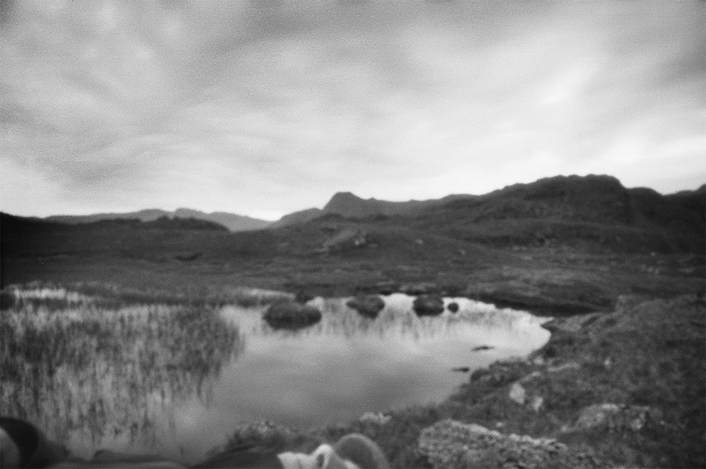 There is no music but silence - pinhole photo