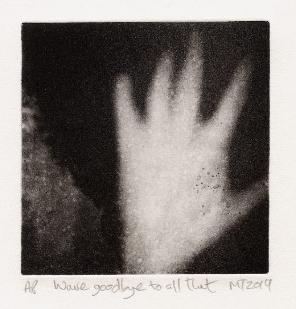Wave Goobye To All That - photogravure